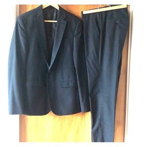 Men’s ASOS Slim Fit Navy Blue Suit - 2 Piece